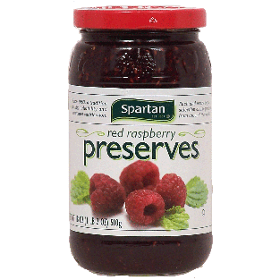 Spartan  red raspberry preserves 18oz