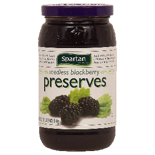 Spartan  seedless blackberry preserves 18oz
