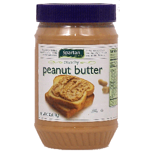 Spartan  crunchy peanut butter 40oz
