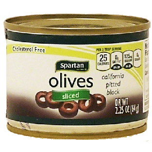 Spartan  slice salad ripe olives 2.25oz