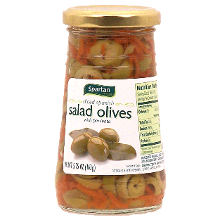 Spartan  sliced spanish salad olives 5.75oz