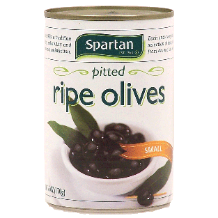 Spartan  small pitted ripe olives 6oz
