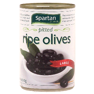 Spartan  large ripe pitted olives 6oz