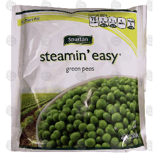 Spartan steamin' easy green peas 12-oz