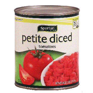 Spartan  petite diced tomatoes 28oz