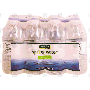 Spartan  natural spring water, 12- 10 fl oz bottles 12-ct