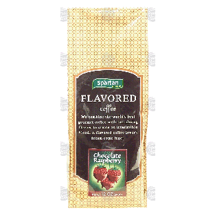 Spartan  chocolate raspberry flavored ground coffee, 12-oz