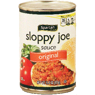 Spartan  original sloppy joe sauce 15oz