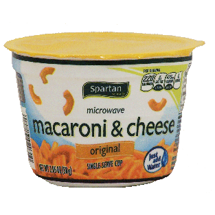 Spartan  macaroni & cheese, original, just add water 2.05oz