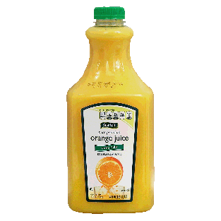 Spartan  pure premium orange juice, some pulp, 100% pure & natu59fl oz