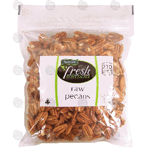 Spartan  raw pecans 12oz