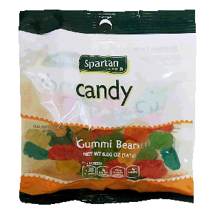Spartan  candy gummi bears  5oz