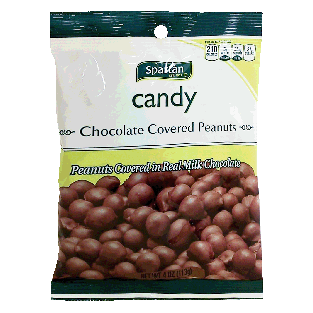 Spartan  chocolate covered peanuts  4oz