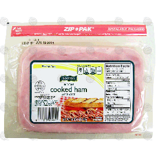 Spartan  deli sliced cooked ham 16oz