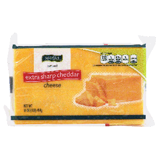 Spartan  natural extra sharp cheddar cheese 16oz