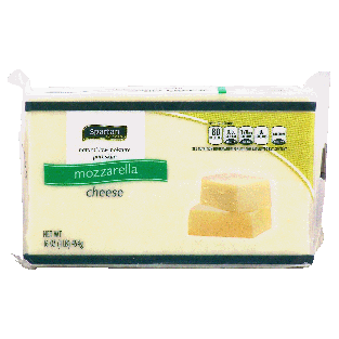 Spartan  natural low-moisture part-skim mozzarella cheese 16oz