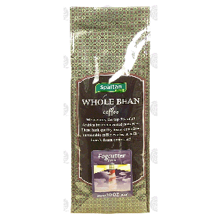Spartan Whole Bean fogcutter; dark roast whole bean coffee 10-oz