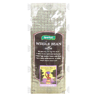 Spartan Whole Bean jamaican blend medium roast whole bean coffee 12-oz