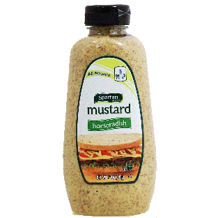 Spartan  deli style mustard with horseradish 12oz