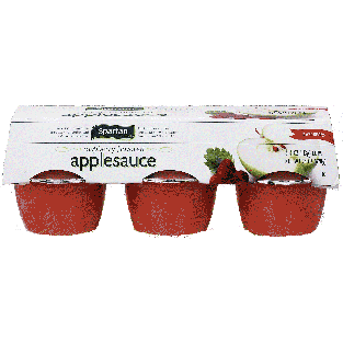 Spartan  raspberry flavored applesauce with other natural flavors 66pk
