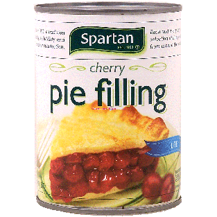 Spartan  lite cherry pie filling 1/3 fewer calories 20oz