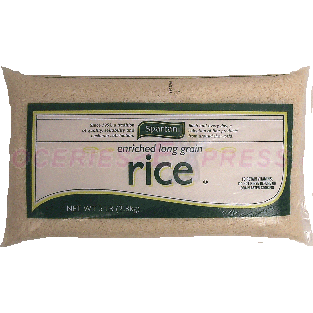 Spartan  enriched long grain rice 5lb