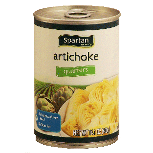 Spartan  artichoke quarters  14.1oz