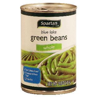 Spartan  whole green beans  14.5oz