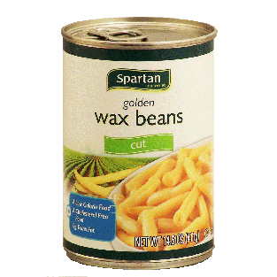 Spartan  cut golden wax beans  14.5oz