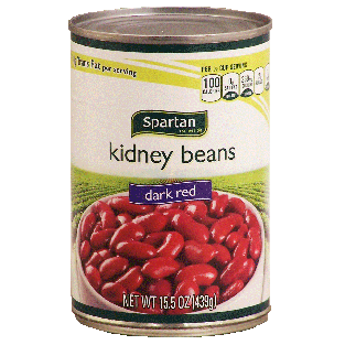 Spartan  dark red kidney beans  15.5oz