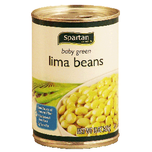 Spartan  baby green lima beans 15oz