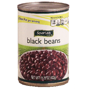 Spartan  black beans 15.25oz