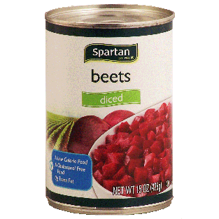 Spartan  diced beets 15oz