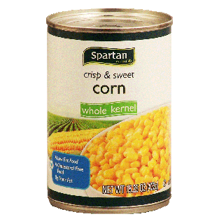 Spartan  crisp & sweet whole kernel corn 15.25oz