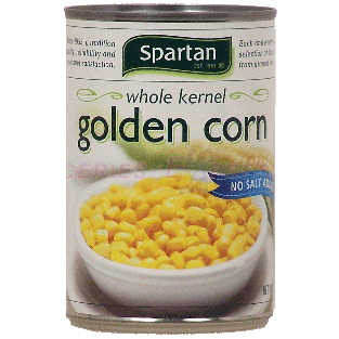 Spartan  no salt whole kernel corn 15.25oz