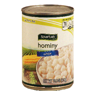 Spartan  white hominy 15.5oz