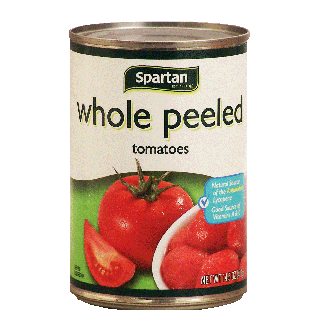 Spartan  whole peeled tomatoes 14.5oz