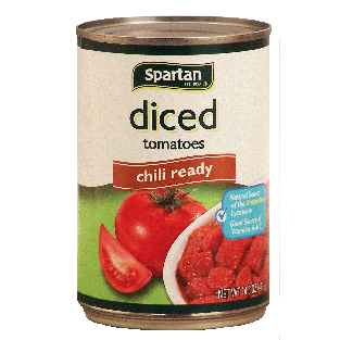 Spartan  diced tomatoes, chili ready  14.5oz