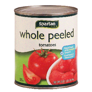 Spartan  whole peeled tomatoes  28oz