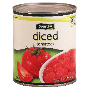 Spartan  diced tomatoes  28oz