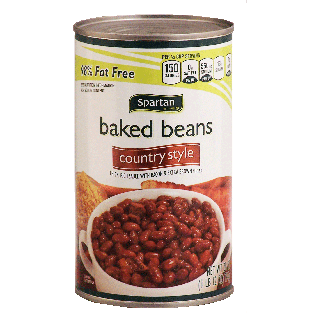 Spartan  country style baked beans  28oz