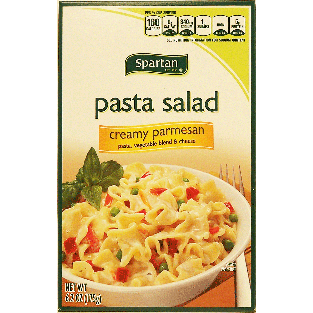 Spartan  pasta salad, creamy parmesan; pasta, vegetable blend & c6.2oz