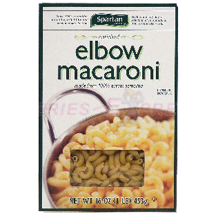 Spartan  elbow macaroni pasta 16oz