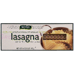 Spartan  lasagna pasta 16oz
