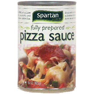 Spartan  fully prepared pizza sauce 15oz
