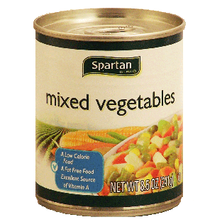 Spartan  mixed vegetables 8.5oz