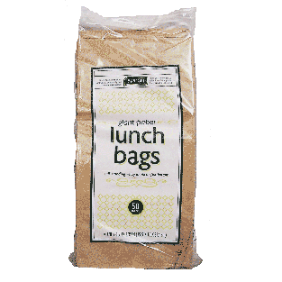 Spartan  giant paper lunch bags, 6 1/8 x 4 x 12 3/8 in. 50ct