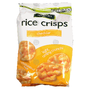 Spartan  cheddar rice crisps 3oz