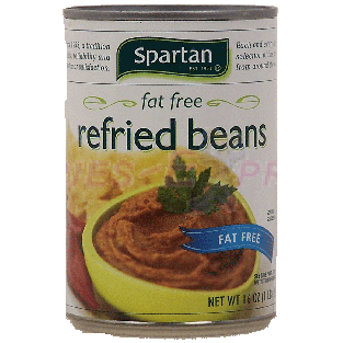 Spartan  fat free refried beans 16oz