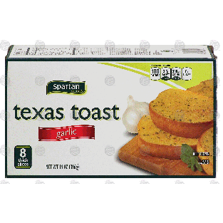 Spartan  garlic texas toast, 8 thick slices 14-oz